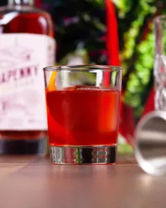 Rhubarb & Gingerbread Negroni Cocktail Recipe