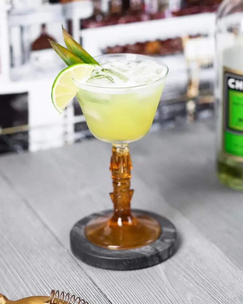Chartreuse Swizzle Cocktail Recipe