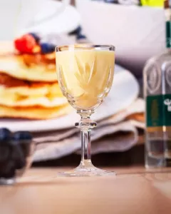 Buttermilk Maple Gin Flip Cocktail Recipe