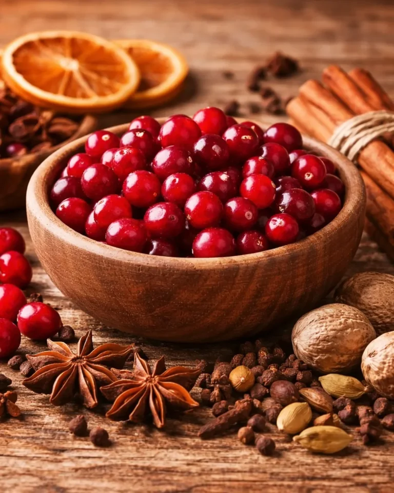 Spiced Cranberry Simple Syrup Recipe