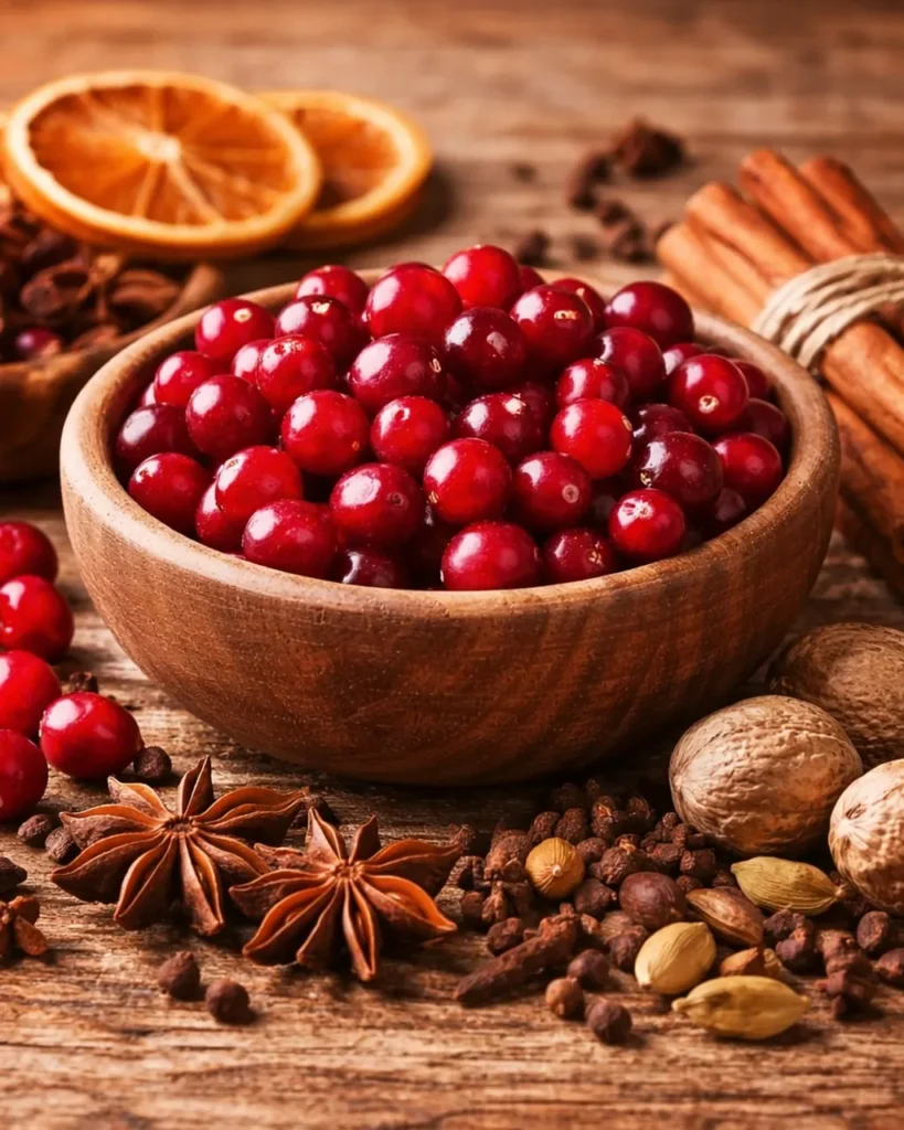 Spiced Cranberry Simple Syrup Recipe